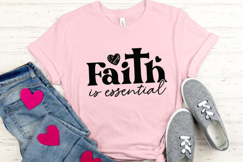 Faith is Essential, Faith SVG Cut File SVG CraftLabSVG 