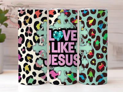 Faith Jesus Bible Verse 20oz Tumbler, Faith Tumbler, Jesus Tumbler, Religious Tumbler, Bible Verse Tumbler, 20oz Sublimation Wrap, Inspirational Tumbler Sublimation Lara' s Designs 