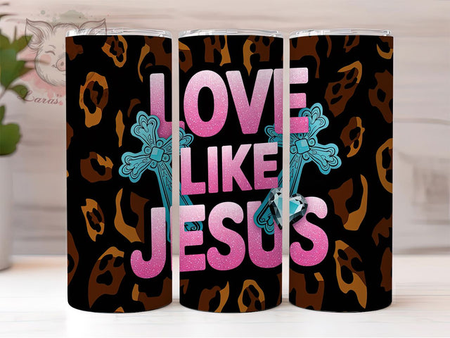 Faith Jesus Bible Verse 20oz Tumbler, Faith Tumbler, Jesus Tumbler, Religious Tumbler, Bible Verse Tumbler, 20oz Sublimation Wrap, Inspirational Tumbler Sublimation Lara' s Designs 