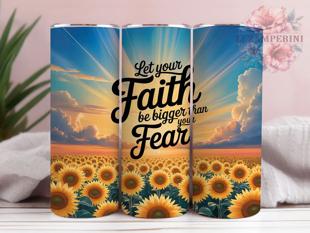 Faith Over Fear Inspirational Tumbler, Religious Quote Tumbler, Faith Over Fear, Inspirational Scripture, Bible Verse Design, Christian Encouragement, Religious Motivation Gift Sublimation Li Zamperini 