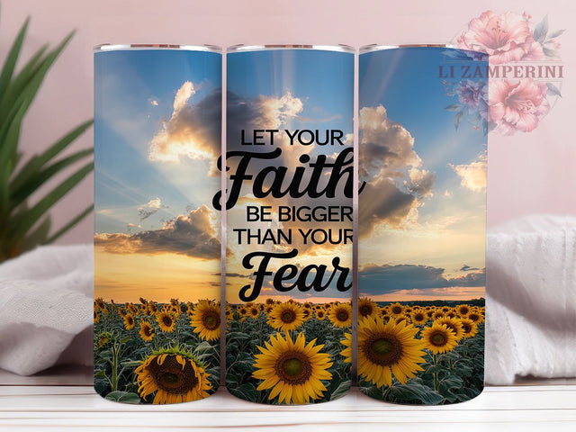 Faith Over Fear Inspirational Tumbler, Religious Quote Tumbler, Faith Over Fear, Inspirational Scripture, Bible Verse Design, Christian Encouragement, Religious Motivation Gift Sublimation Li Zamperini 