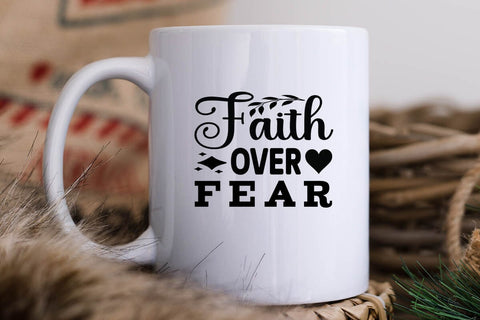 Faith Over Fear SVG Angelina750 