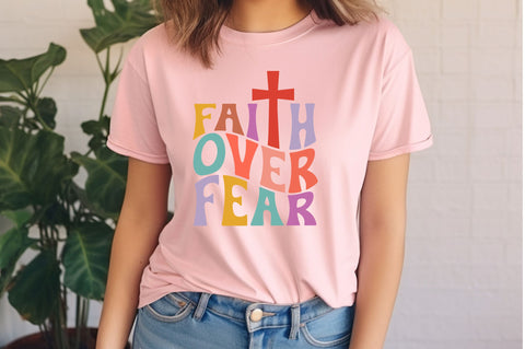 Faith over Fear svg Design SVG Regulrcrative 