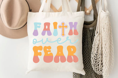 Faith over fear Svg Design SVG Regulrcrative 
