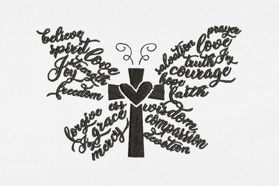 Faith Quotes for Machine Embroidery Embroidery/Applique DESIGNS SvgOcean 