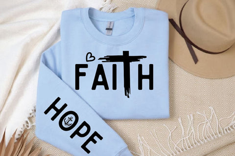 Faith Sleeve SVG Design, Christian Sleeve SVG, Faith SVG Design, Jesus Sleeve SVG SVG Regulrcrative 
