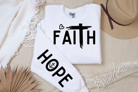Faith Sleeve SVG Design, Christian Sleeve SVG, Faith SVG Design, Jesus Sleeve SVG SVG Regulrcrative 