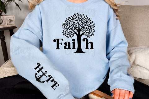 Faith Sleeve SVG Design SVG Designangry 