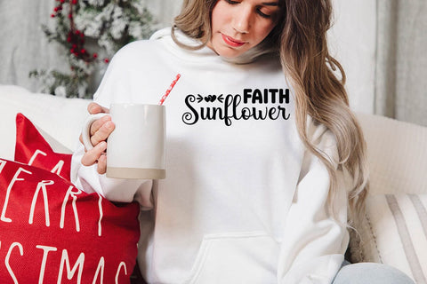 Faith Sunflower SVG Angelina750 