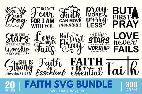 Faith Svg bundle SVG Designangry 