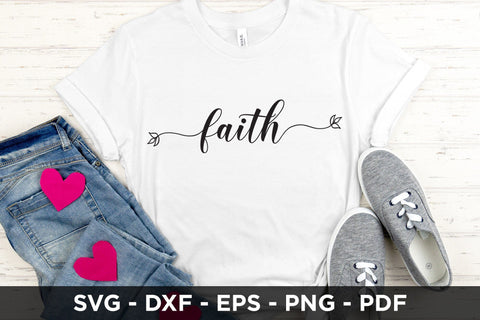 Faith SVG, DXF, PNG, EPS, PDF SVG CraftLabSVG 