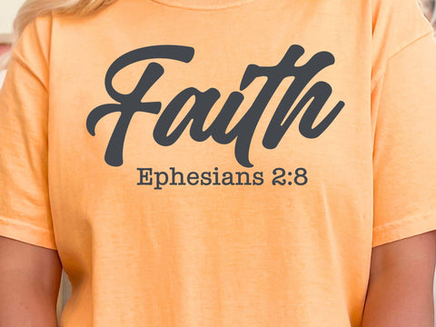 Faith Svg, Ephesians Svg, Bible Verse Svg, Christian Svg, Blessed Svg, Jesus Svg SVG DesignDestine 