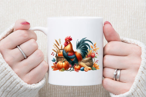 Fall and Thanksgiving Clipart Bundle Sublimation designartist 