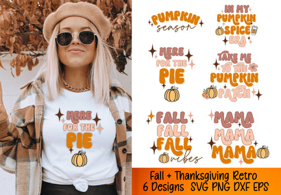 Fall and Thanksgiving SVG Collection with Retro Vibes SVG So Fontsy Design Shop 