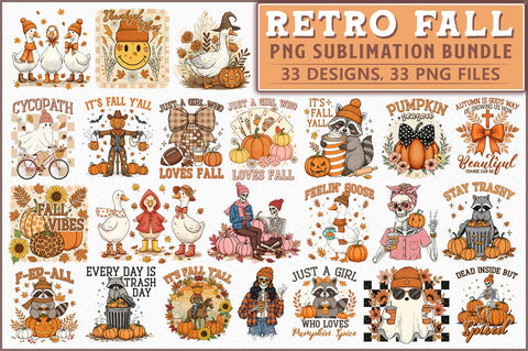 Fall Autumn Sublimation Bundle Sublimation Shetara Begum 