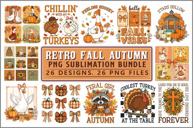 Fall Autumn Sublimation Bundle Sublimation Shetara Begum 