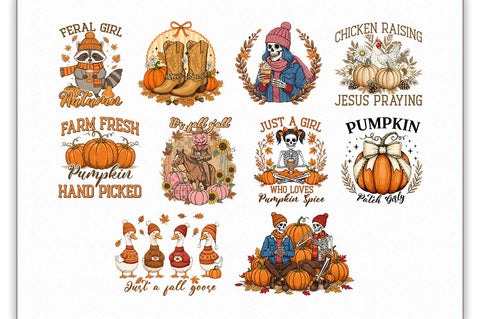 Fall Autumn Sublimation Bundle Sublimation Shetara Begum 