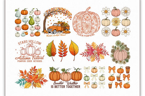 Fall Autumn Tote Bag Bundle Sublimation Shetara Begum 