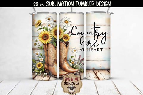 Fall Barns & Boots Tumbler Sublimation Bundle - 20oz Sublimation Tumbler PNG Sublimation Ewe-N-Me Designs 
