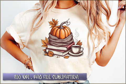 Fall Book Sublimation Clipart Sublimation Shetara Begum 