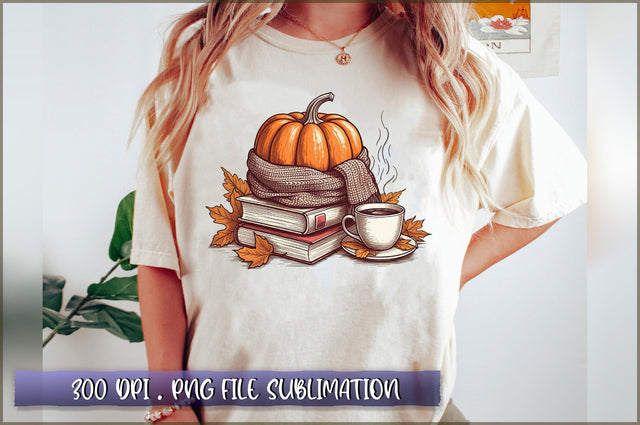 Fall Book Sublimation Clipart Sublimation Shetara Begum 