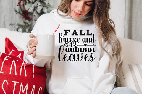 Fall breeze and autumn leaves SVG Angelina750 