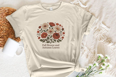 Fall Breeze And Autumn Leaves SVG Angelina750 
