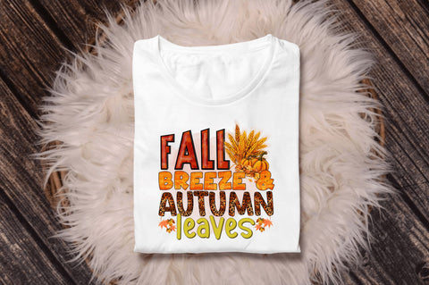 Fall breeze and autumn Sublimation Design Sublimation Regulrcrative 