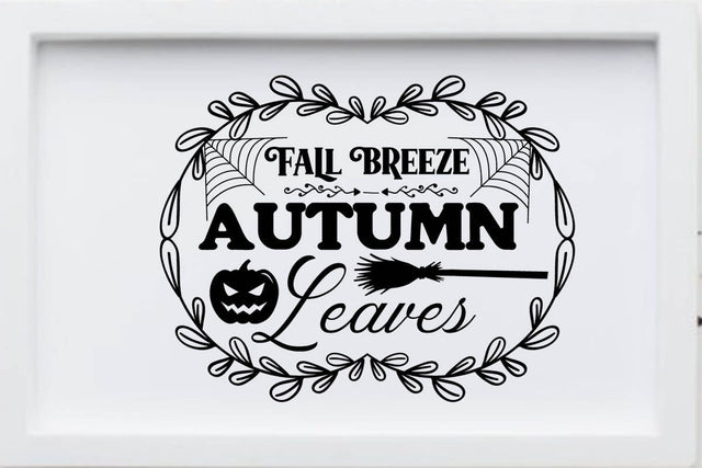 Fall Breeze Autumn Leaves SVG Angelina750 