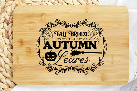 Fall Breeze Autumn Leaves SVG Angelina750 