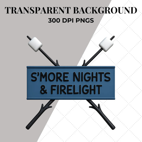 Fall Campfire Bundle SVG | S'more PNG SVG Paige Cole Studio 