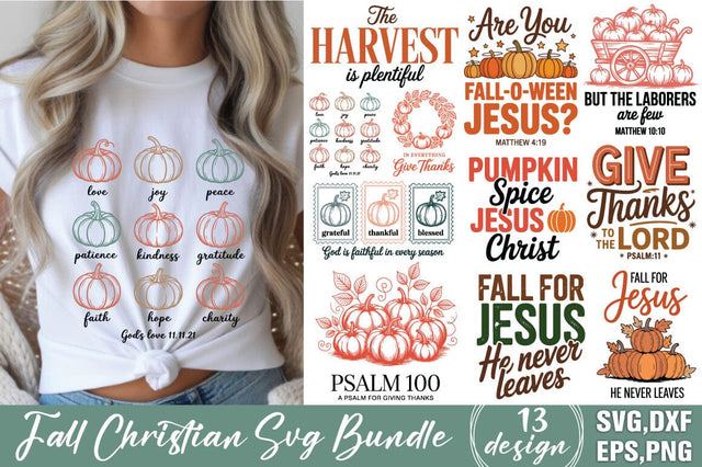 Fall Christian SVG svg Bundle SVG Angelina750 