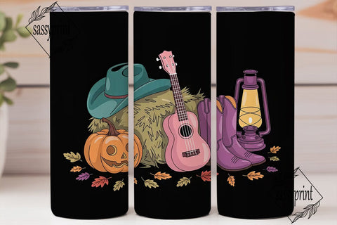 Fall Country Vibes 20oz Tumbler Sublimation sassyprint 