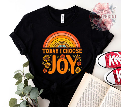 Fall Decor, Choose Joy, Autumn Art, Inspirational Quote, Digital Download, Seasonal Design, Joyful Art, Thanksgiving Decor Sublimation Li Zamperini 