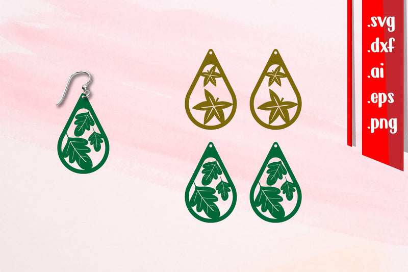 Fall Earrings | Fall Keychains SVG zafrans studio 