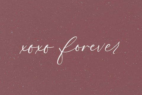 Fall Ember Calligraphy Script Font Beck McCormick 