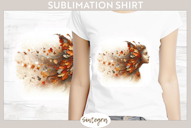 Fall Fairy Pixy v1 T-shirt Sublimation Sublimation Sintegra 