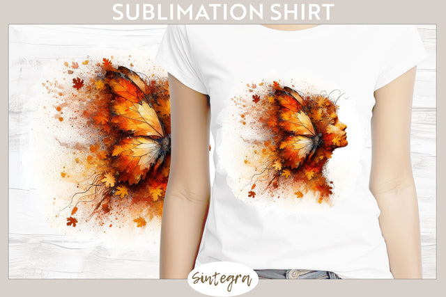 Fall Fairy Pixy v3 T-shirt Sublimation Sublimation Sintegra 