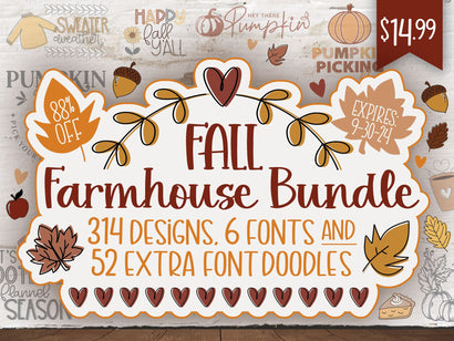 Fall Farmhouse Bundle Bundle So Fontsy Design Shop 