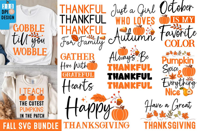 🍁Fall Farmhouse Bundle 🍁| Thanksgiving SVG Bundle , Funny Fall SVG Bundle Quotes,Funyny Farmhouse Fall SVG Bundle SVG BlackCatsMedia 