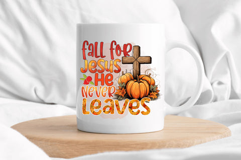 Fall for jesus he Sublimation Design Sublimation Regulrcrative 