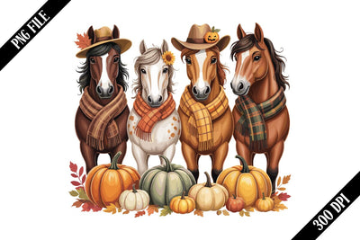Fall Horse Thanksgiving PNG Designs SVG shah alam 