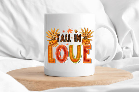 Fall in love Sublimation Design Sublimation Regulrcrative 