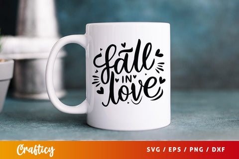 Fall in love SVG Design SVG Designangry 
