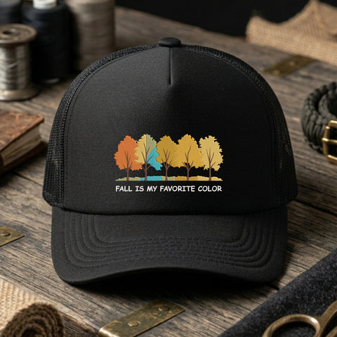 Fall Is My Favorite Color Embroidery Design – Autumn Trees Fall Foliage Machine Embroidery File Embroidery/Applique DESIGNS PatternFeed8 