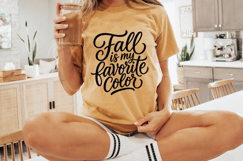 Fall Is My Favorite Color SVG, Autumn Quote Cut file SVG Pickled Thistle Creative 