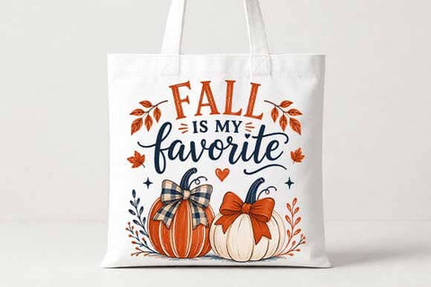 Fall Is My Favorite PNG | Pumpkin Quote Digital Download SVG BillahCrafts 