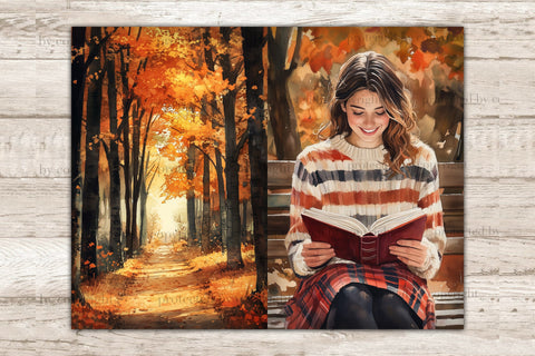 Fall Junk Journal Pages | Digital Collage Sheet SVG GlamArtZhanna 