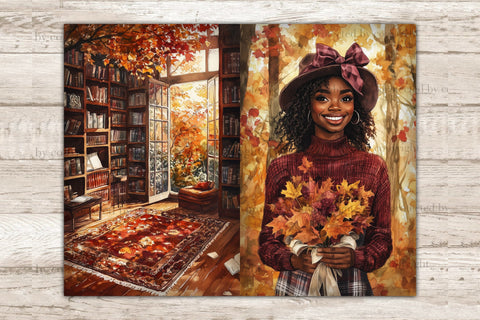 Fall Junk Journal Paper Bundle | Cozy Autumn Ephemera SVG GlamArtZhanna 