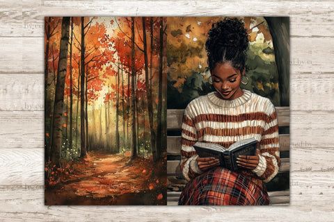 Fall Junk Journal Paper Bundle | Cozy Autumn Ephemera SVG GlamArtZhanna 